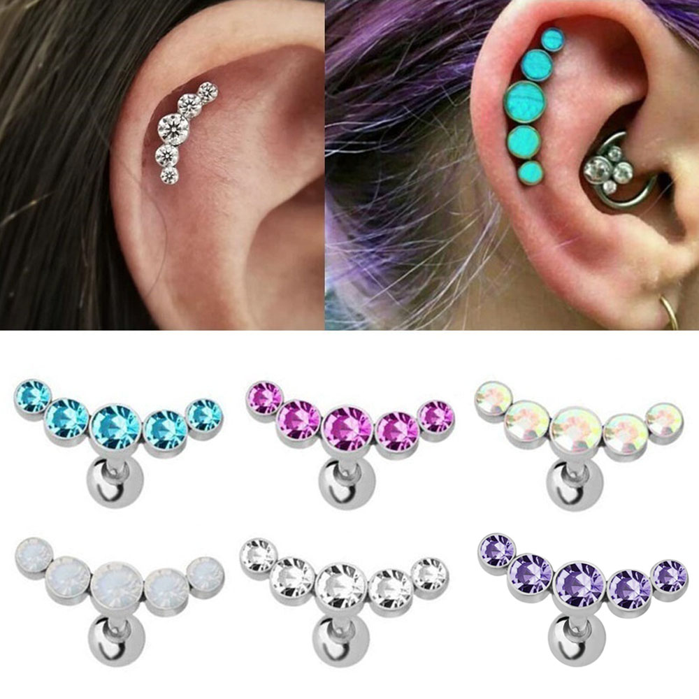Body Jewelry And Earrings - 1 szt. Modny kolczyk do piercingu