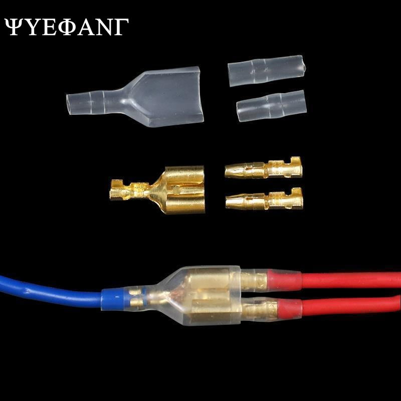 Body Jewelry 4 U - 10 Zestawów Złączek Elektrycznych Samochodowych Typu