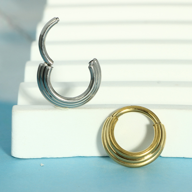 Kolczyki do nosa, metalowy kol – Body Jewelry And Earrings recenzja i cena