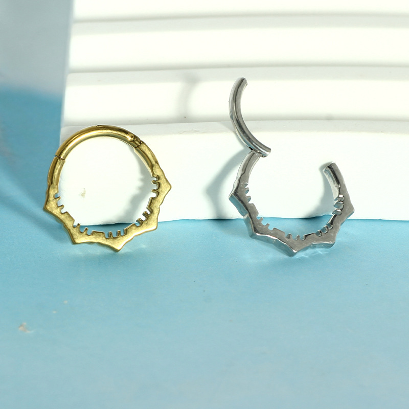 Kolczyki do nosa, metalowy kol – Body Jewelry And Earrings recenzja i cena