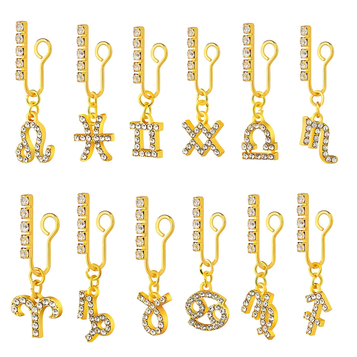 2-pak klipsów do uszu Metalowa – Body Jewelry And Earrings recenzja i cena