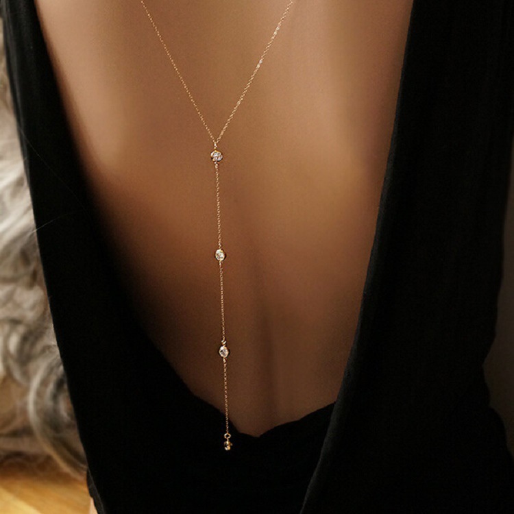 Nowy Seksowny Naszyjnik z Cyrk – Body Jewelry Necklace recenzja i cena
