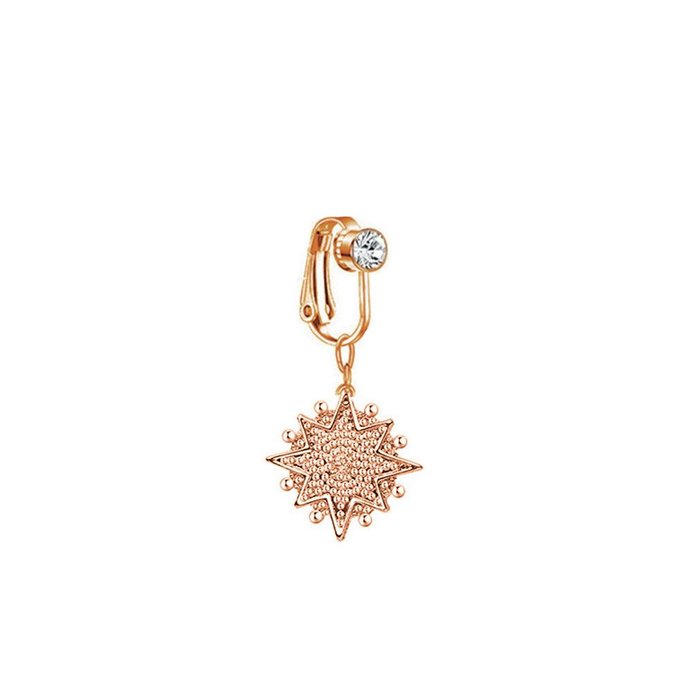 Klips na pępek, klips na chrzą – Body Jewelry And Earrings recenzja i cena