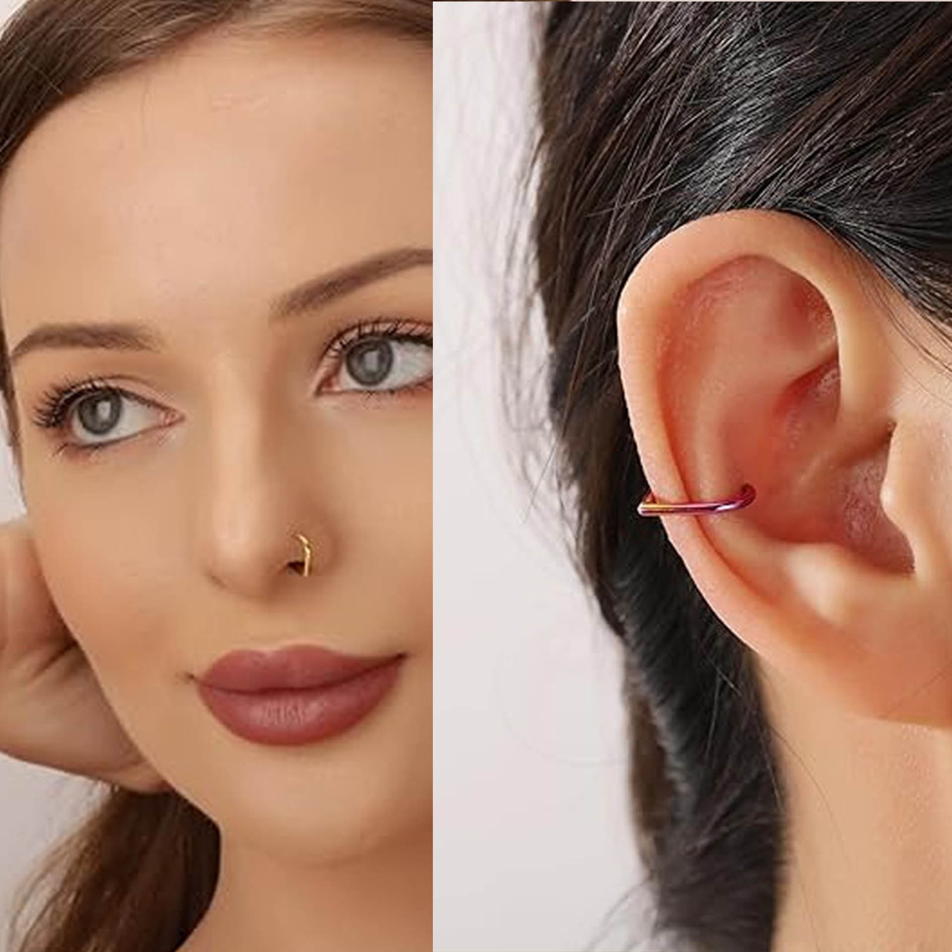 5 szt. Zestaw sztucznych kolcz – Body Jewelry And Earrings recenzja i cena