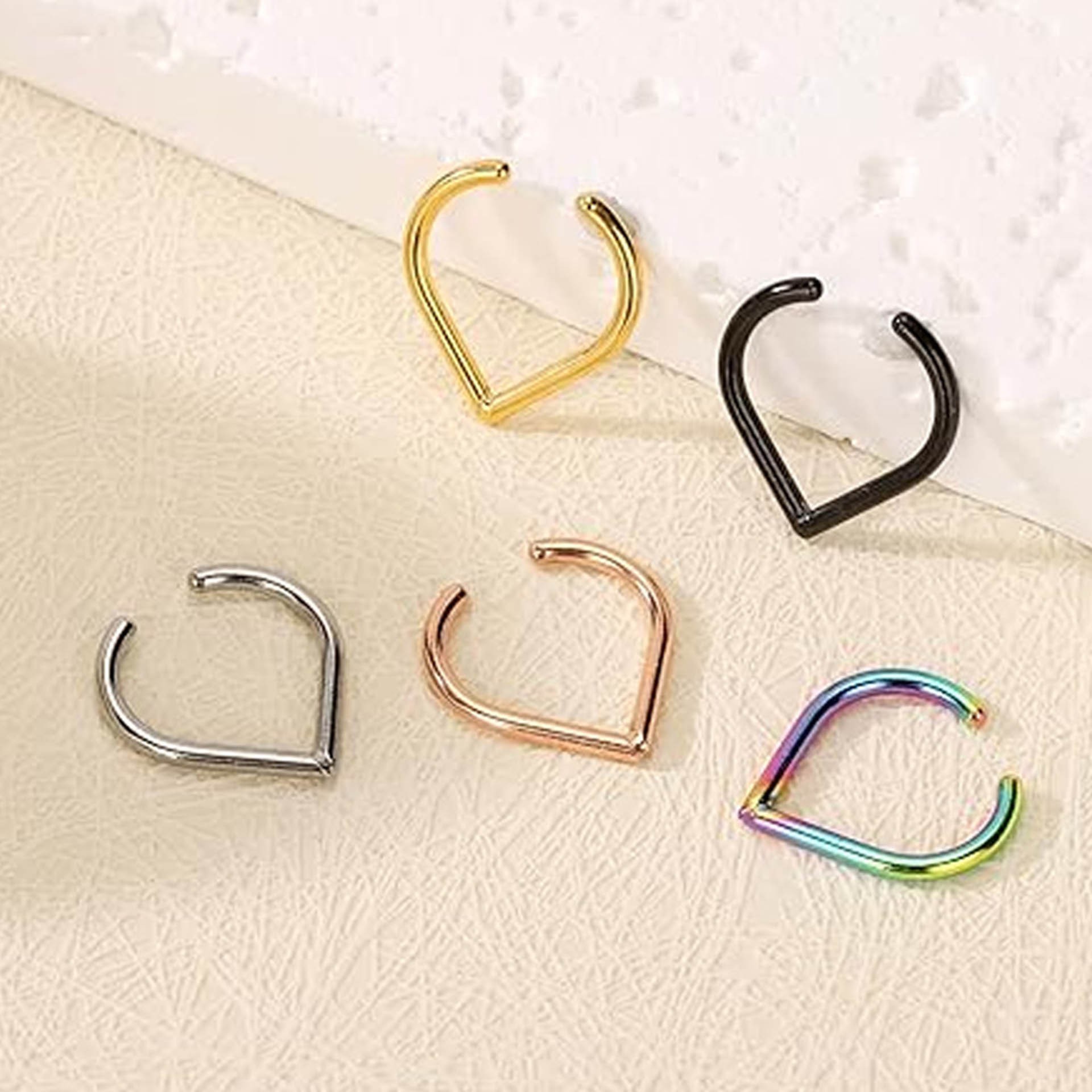 5 szt. Zestaw sztucznych kolcz – Body Jewelry And Earrings recenzja i cena