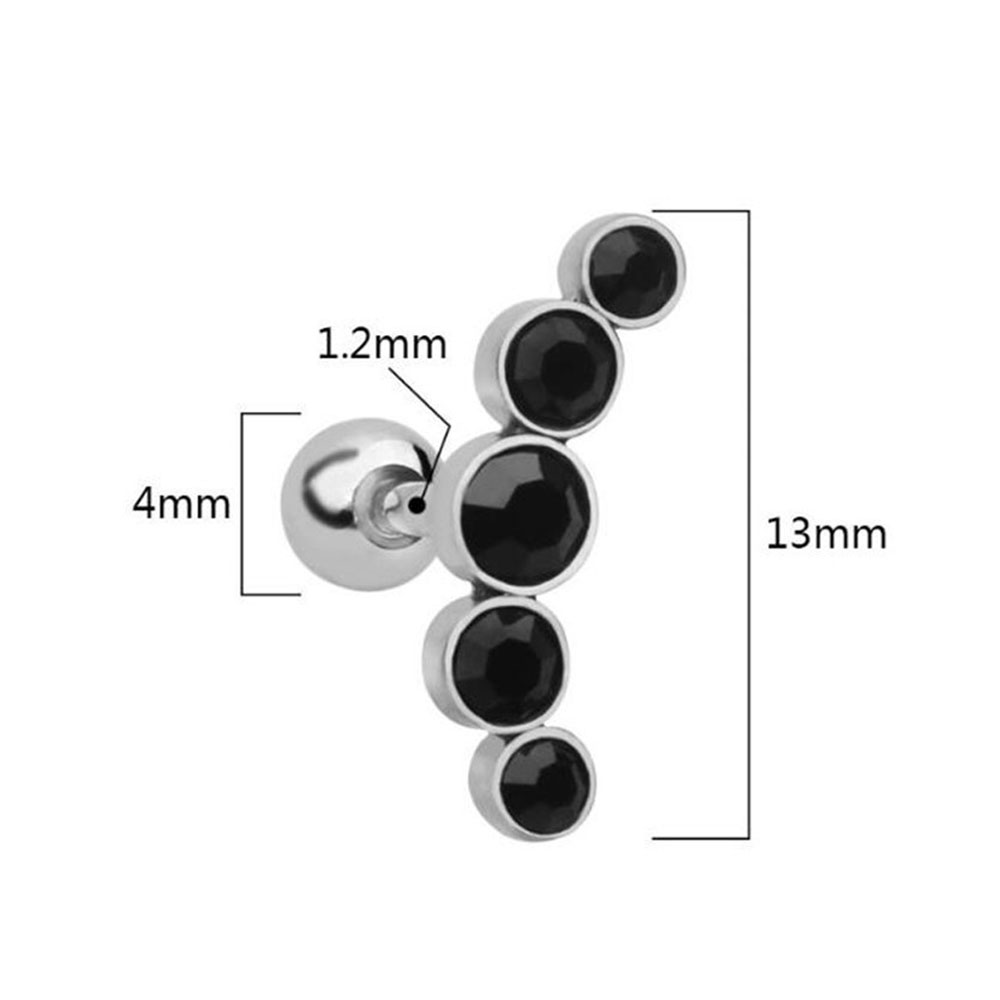 1 szt. Modny kolczyk sztyft ze – Body Jewelry And Earrings recenzja i cena