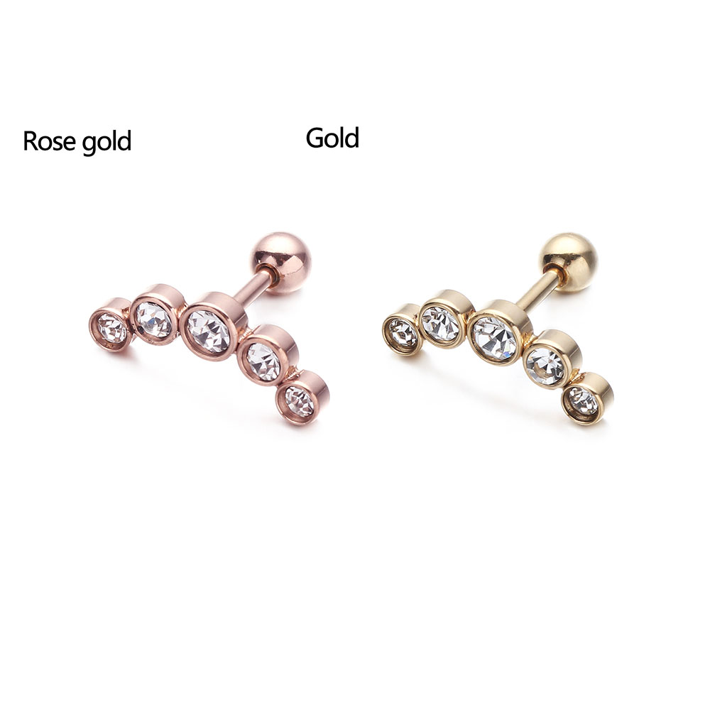 1 szt. Modny kolczyk sztyft ze – Body Jewelry And Earrings recenzja i cena