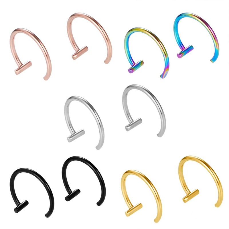 Kolczyk do wargi ze stali chir – Body Jewelry And Earrings recenzja i cena
