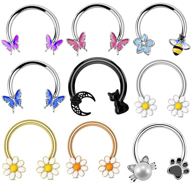 Kolczyk do przegrody nosowej 1 – Body Jewelry And Earrings recenzja i cena