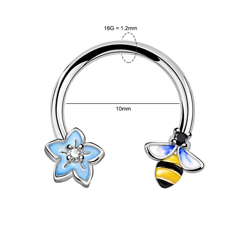 Kolczyk do przegrody nosowej 1 – Body Jewelry And Earrings recenzja i cena
