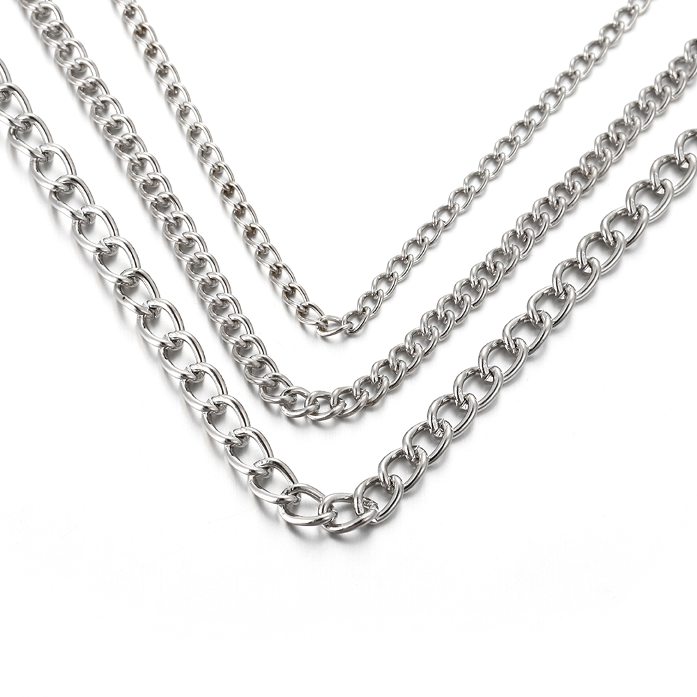 2 metry 2.5/3.5/4.5mm Metalowy – Body Jewelry Necklace recenzja i cena