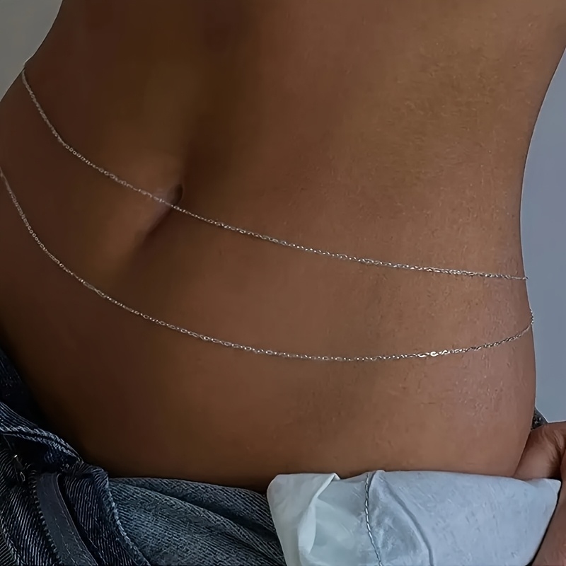 Dwustronny złoty metalowy łańc – Body Jewelry Bulk recenzja i cena